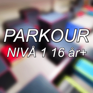 Parkour Nivå 1 Voksen 16år+ Tirsdag Høst 2025